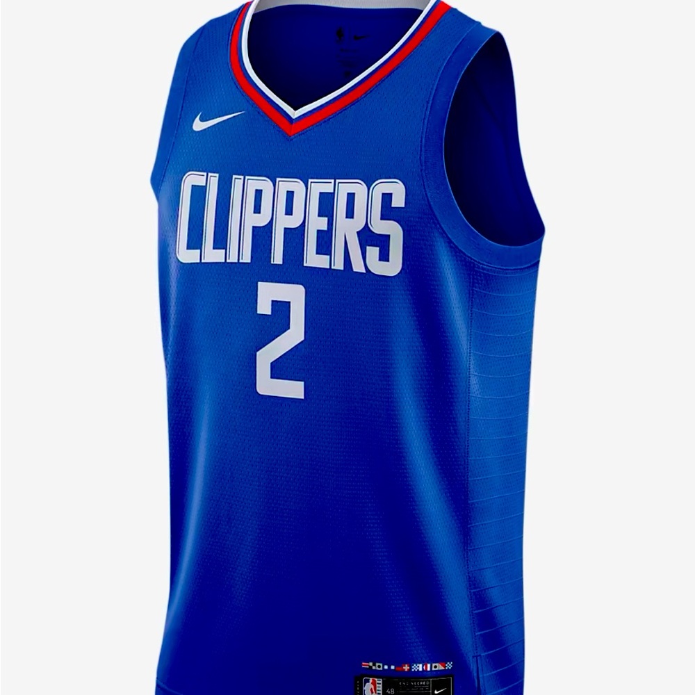 Nike LA Clippers Kawhi Leonard Swingman Basketball Jersey Size L